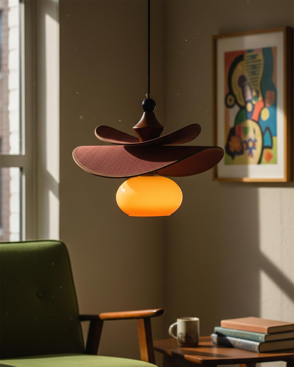 Orelalina Pendelleuchte Karamellfarbe