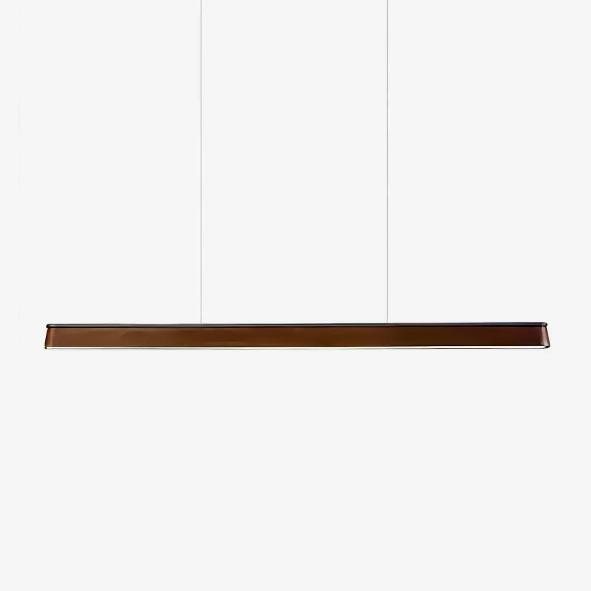 Zura Industrielle Holz Linear Pendelleuchte