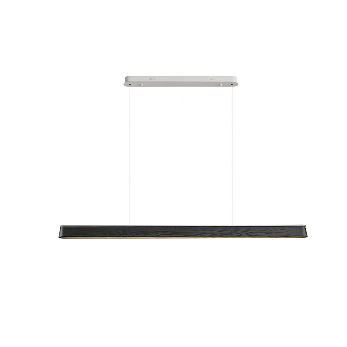 Zura Industrielle Holz Linear Pendelleuchte