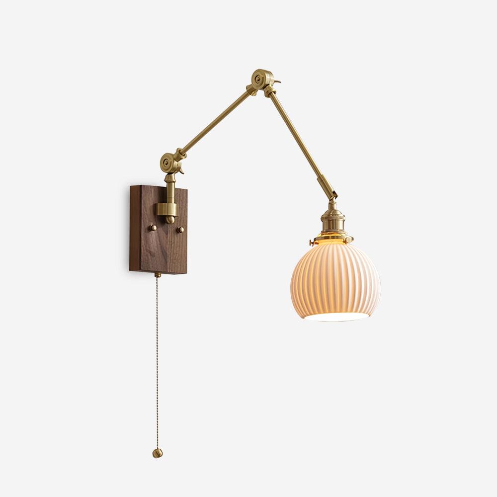 Vetra Vintage einstellbare Wandleuchte mit Schwenkarm