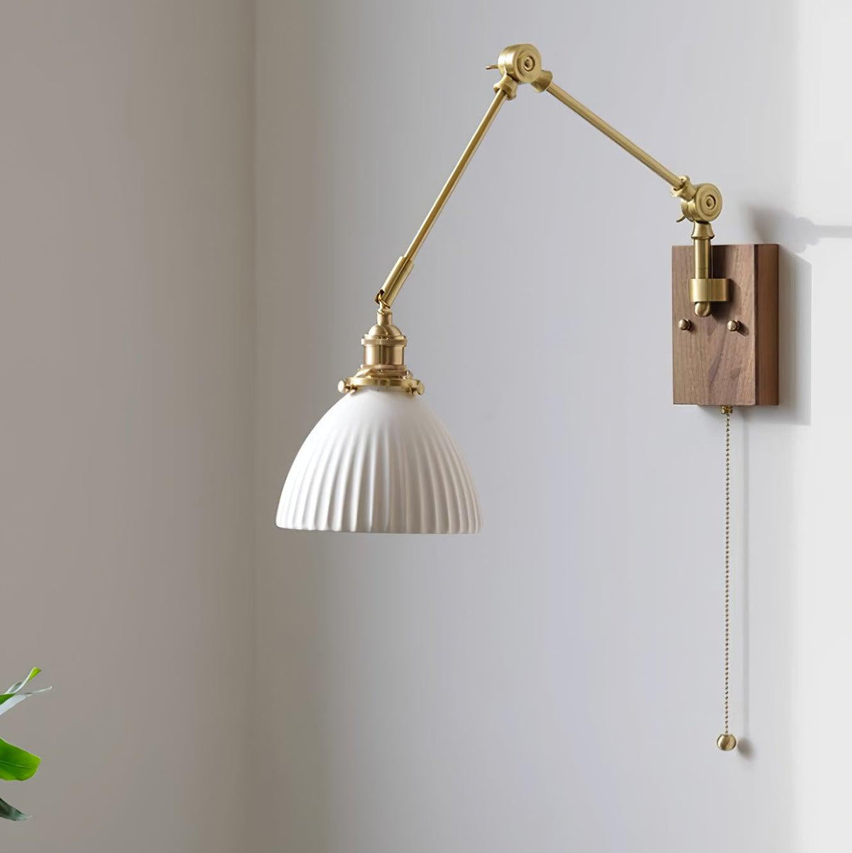 Vetra Vintage einstellbare Wandleuchte mit Schwenkarm