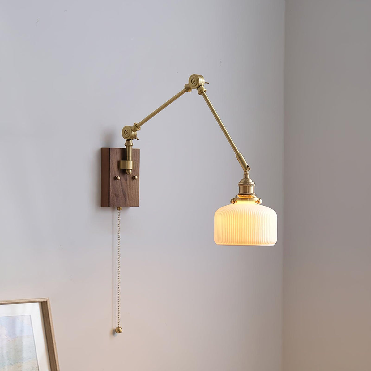 Vetra Vintage einstellbare Wandleuchte mit Schwenkarm