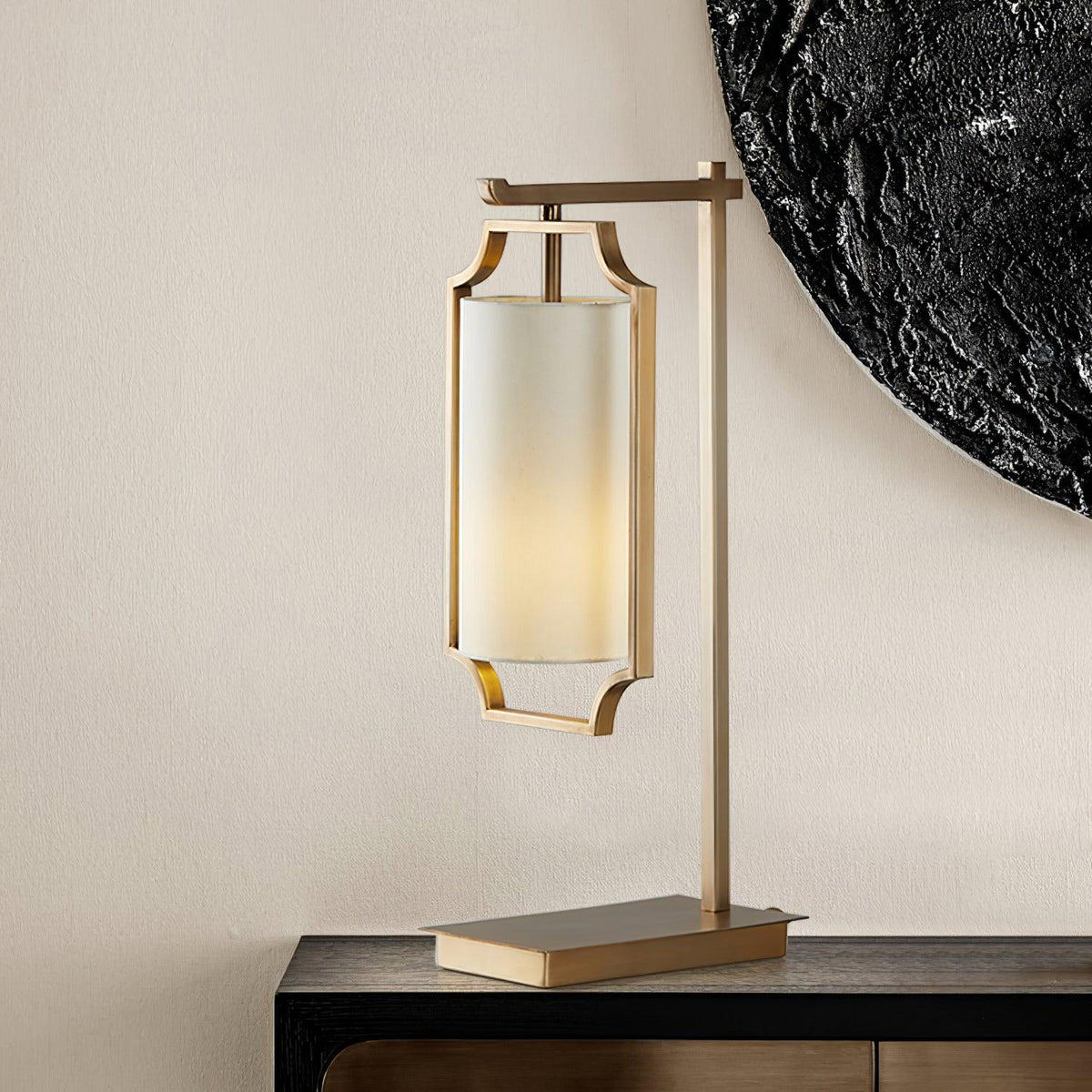 Lineraine Classic Stoff Tischleuchte