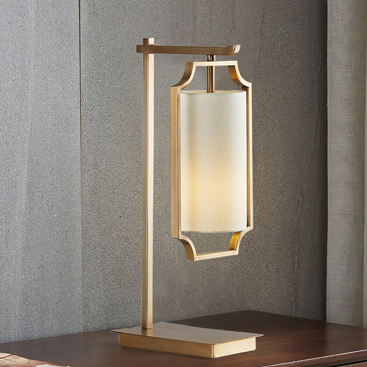 Lineraine Classic Stoff Tischleuchte