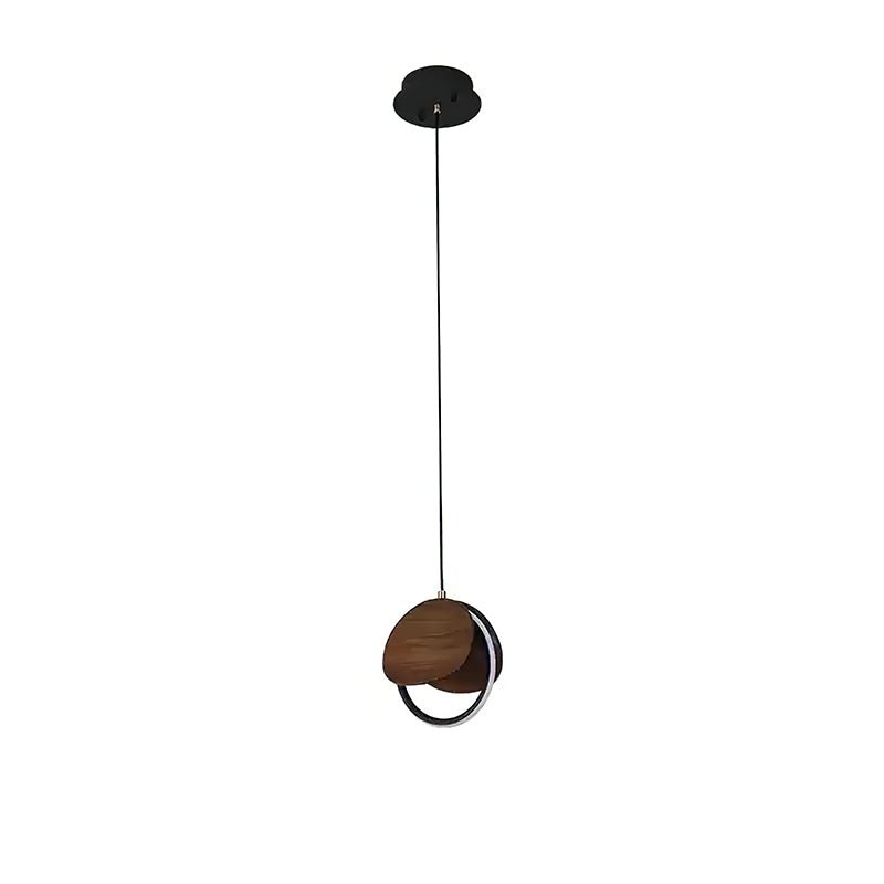Avvelen Geometrische Pendelleuchte aus Holz