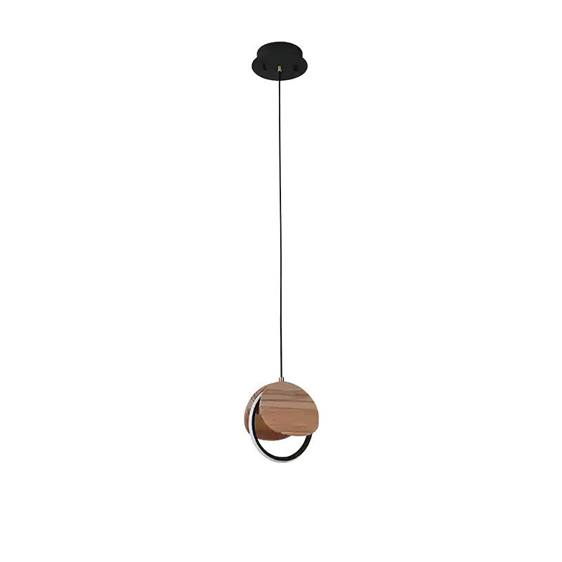 Avvelen Geometrische Pendelleuchte aus Holz