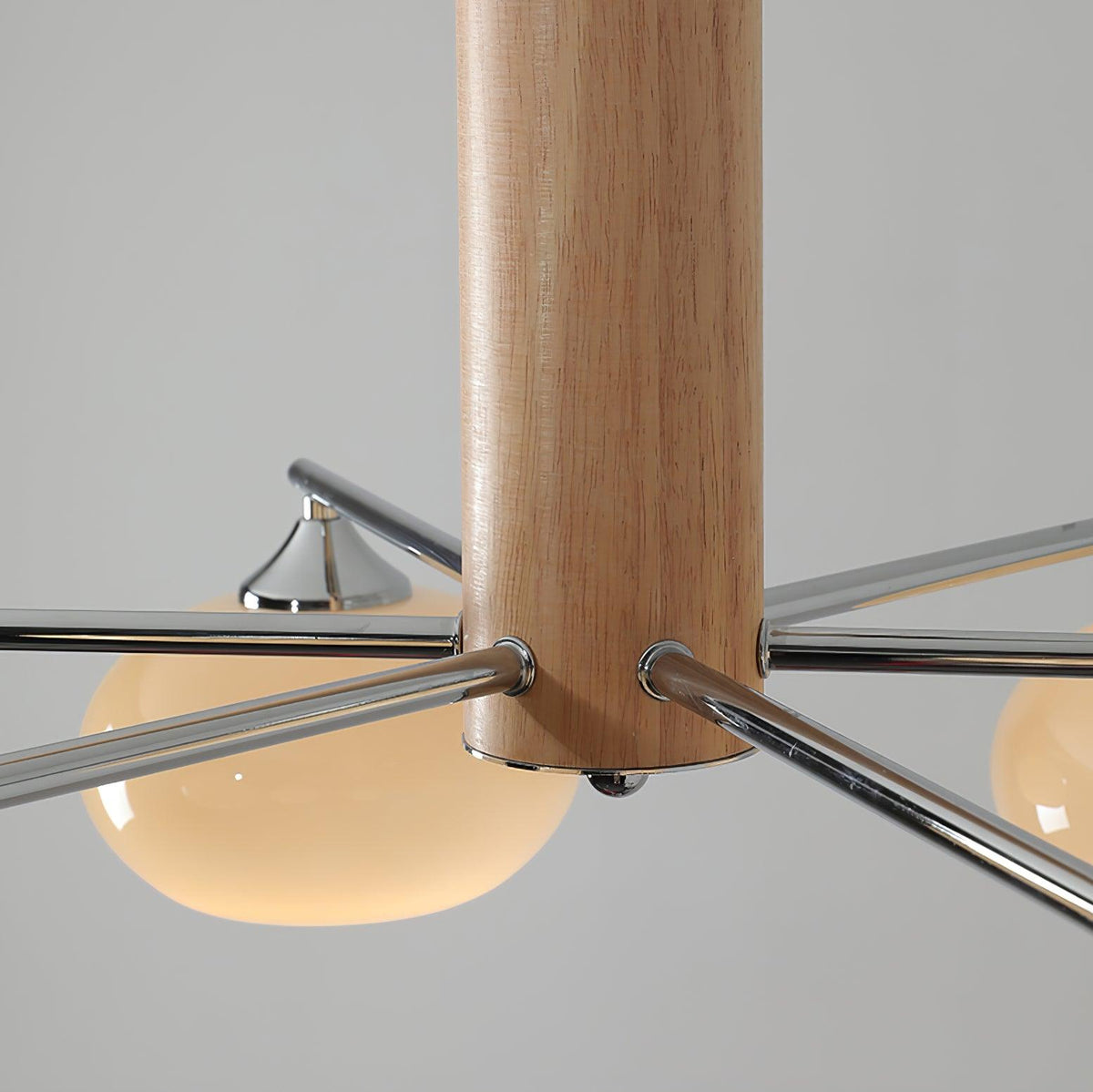 Srra Kronleuchter Persimmon Glas zeitgenössisch 8-Light