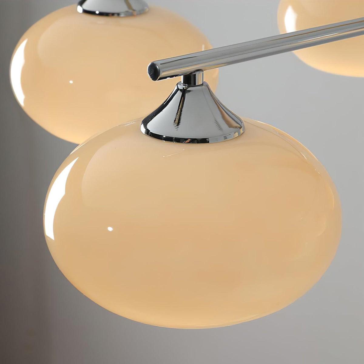 Srra Kronleuchter Persimmon Glas zeitgenössisch 8-Light