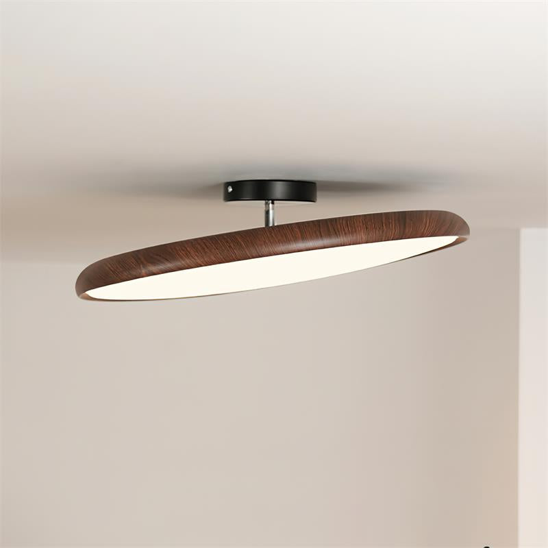 Aira Oval Semi-Flush Deckenleuchte