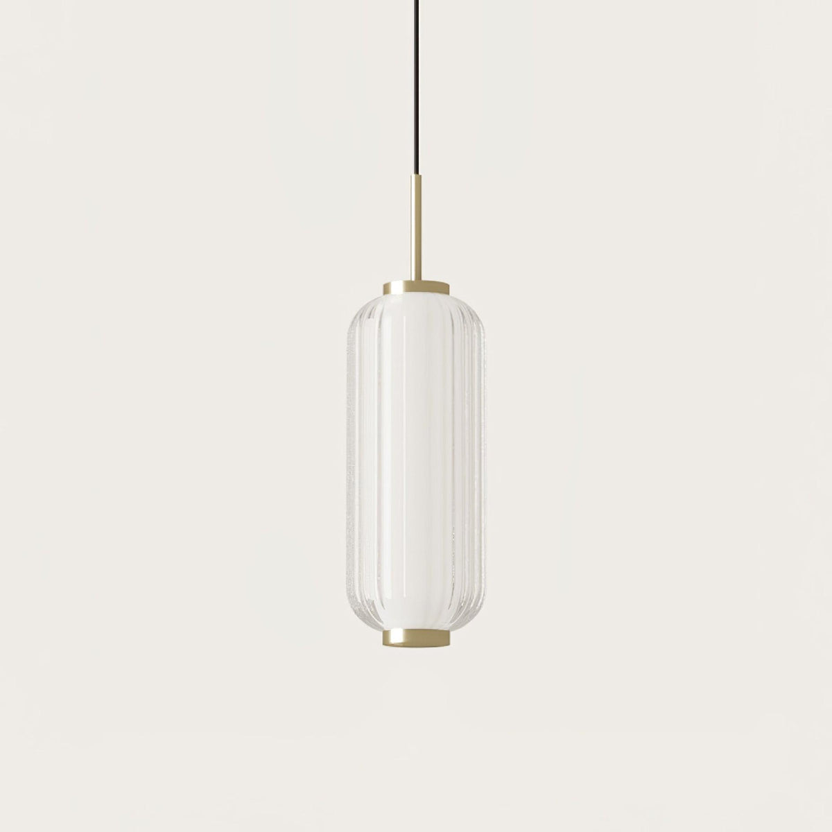 Cylindra moderne Pendelleuchte aus Glas