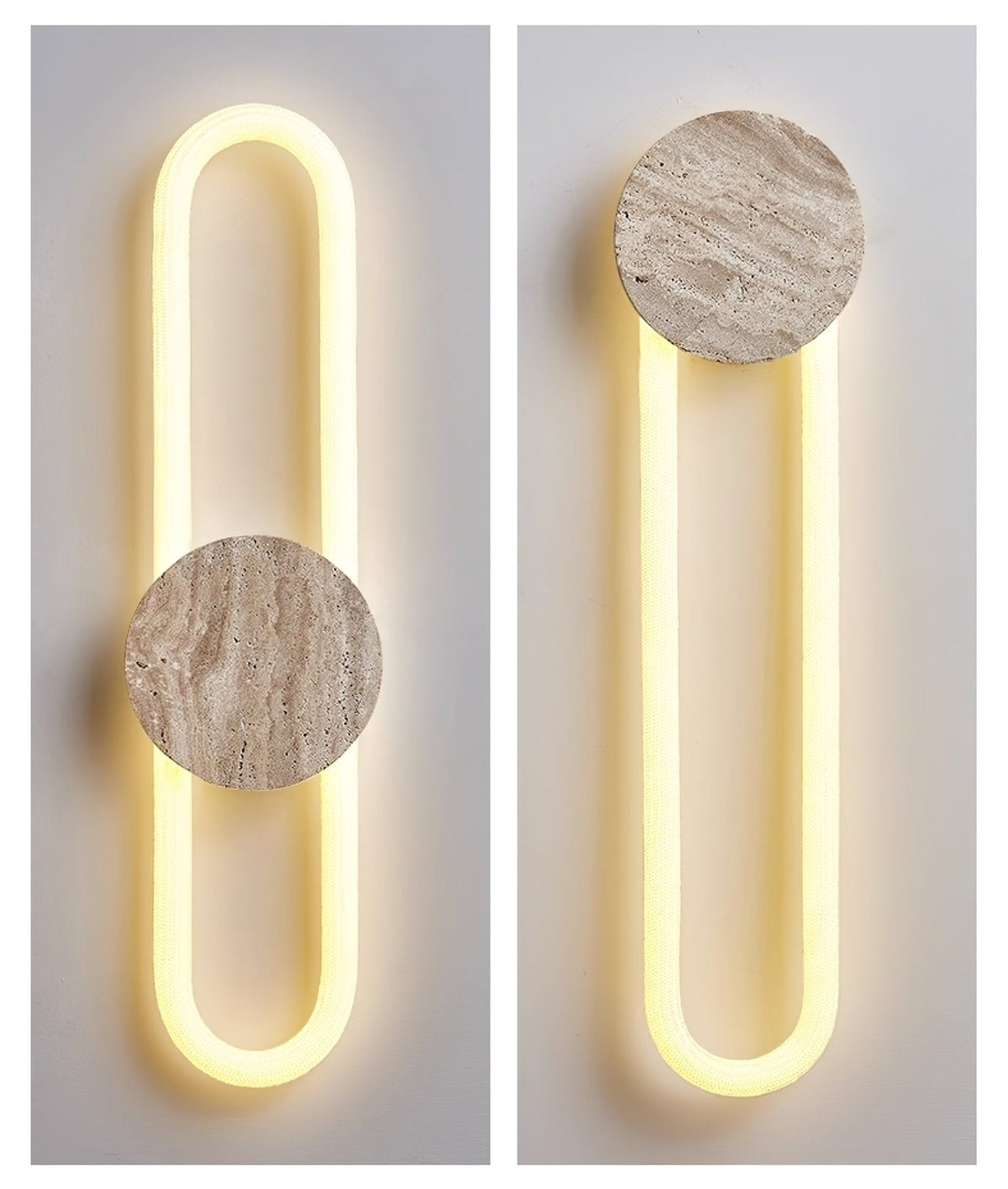 Mysolel Travertine Wandleuchte