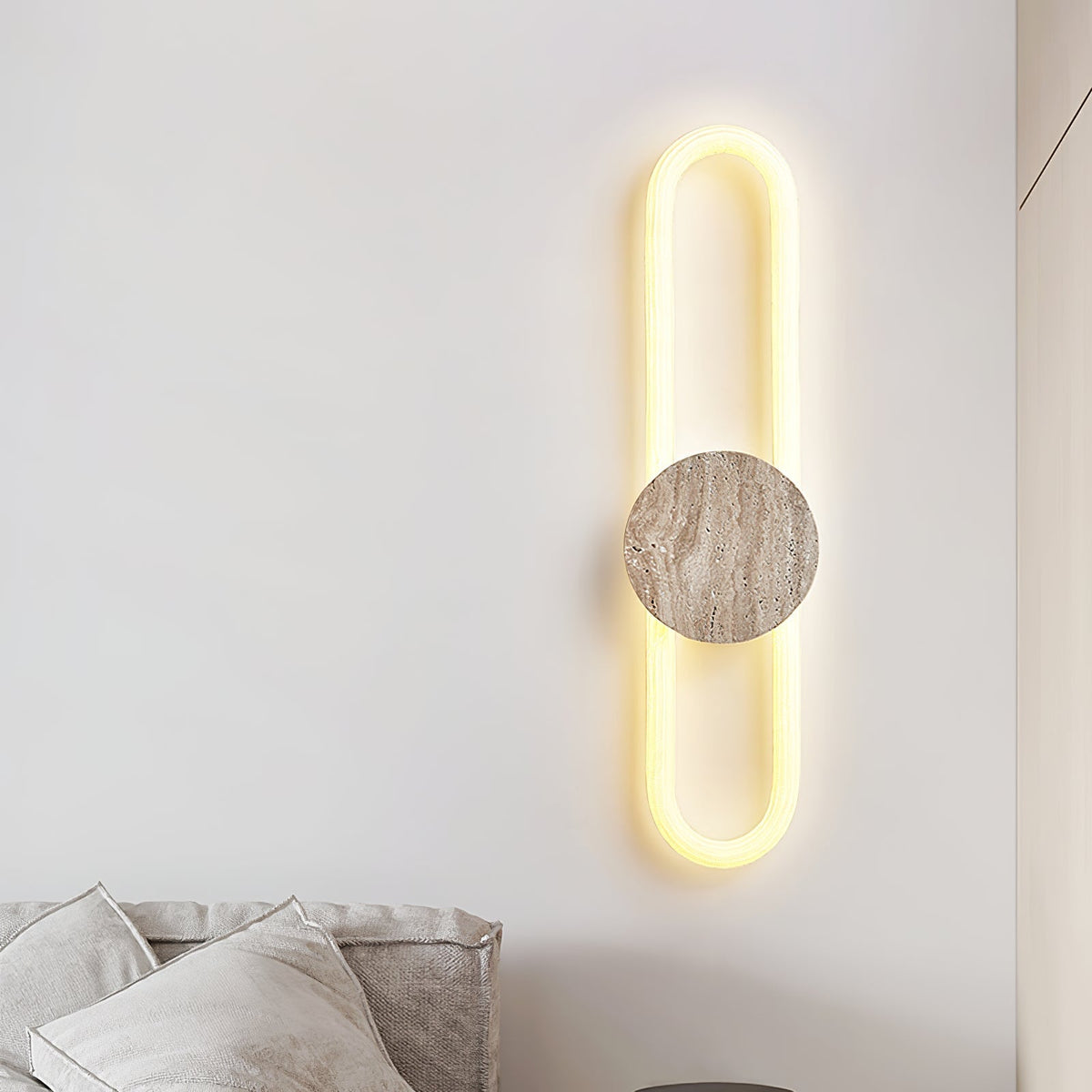 Mysolel Travertine Wandleuchte