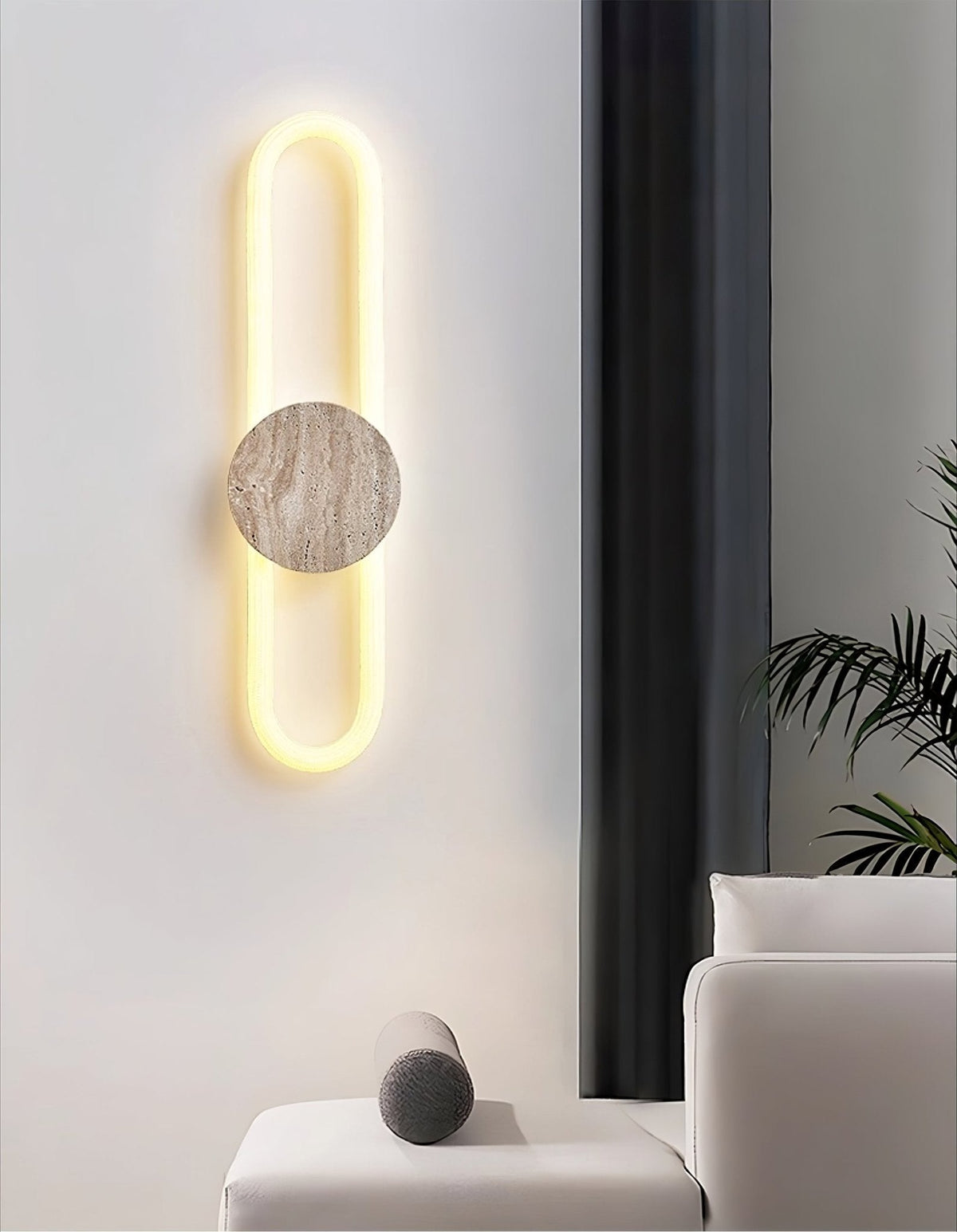Mysolel Travertine Wandleuchte
