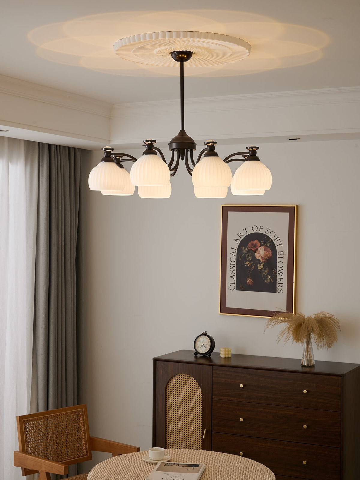 Calaeor Premium Elegance Kronleuchter aus Glas