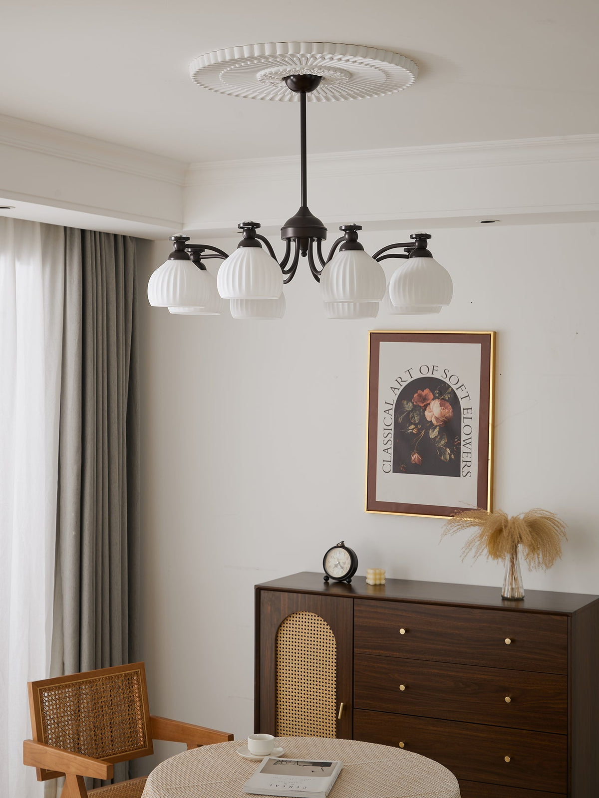 Calaeor Premium Elegance Kronleuchter aus Glas