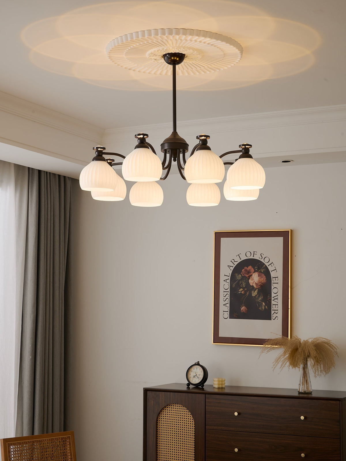 Calaeor Premium Elegance Kronleuchter aus Glas
