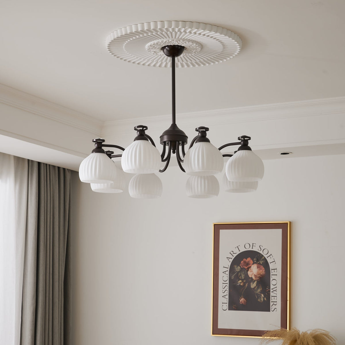Calaeor Premium Elegance Kronleuchter aus Glas