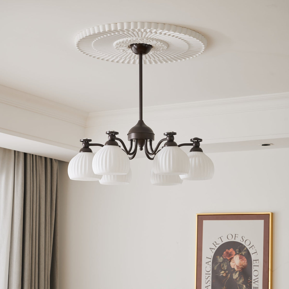 Calaeor Premium Elegance Kronleuchter aus Glas
