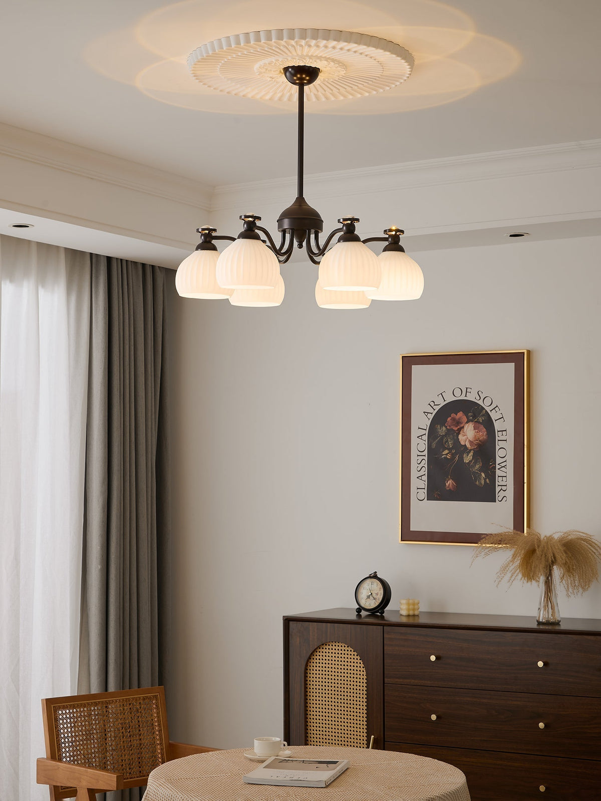 Calaeor Premium Elegance Kronleuchter aus Glas