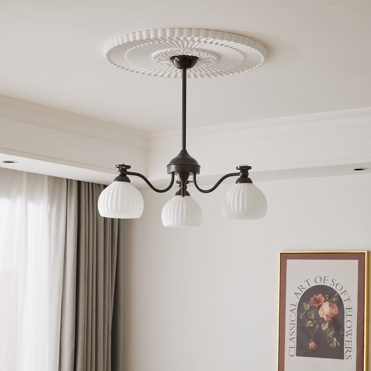 Calaeor Premium Elegance Kronleuchter aus Glas