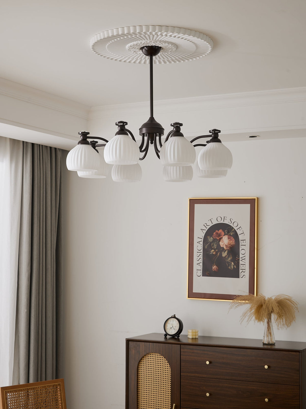 Calaeor Premium Elegance Kronleuchter aus Glas