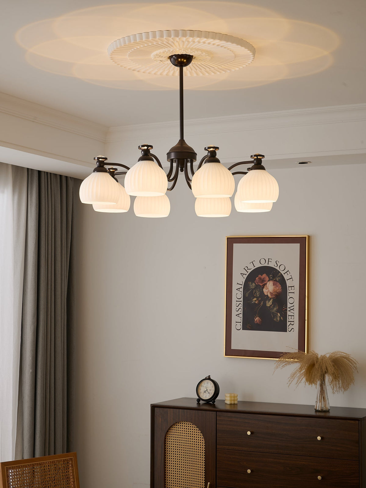 Calaeor Premium Elegance Kronleuchter aus Glas