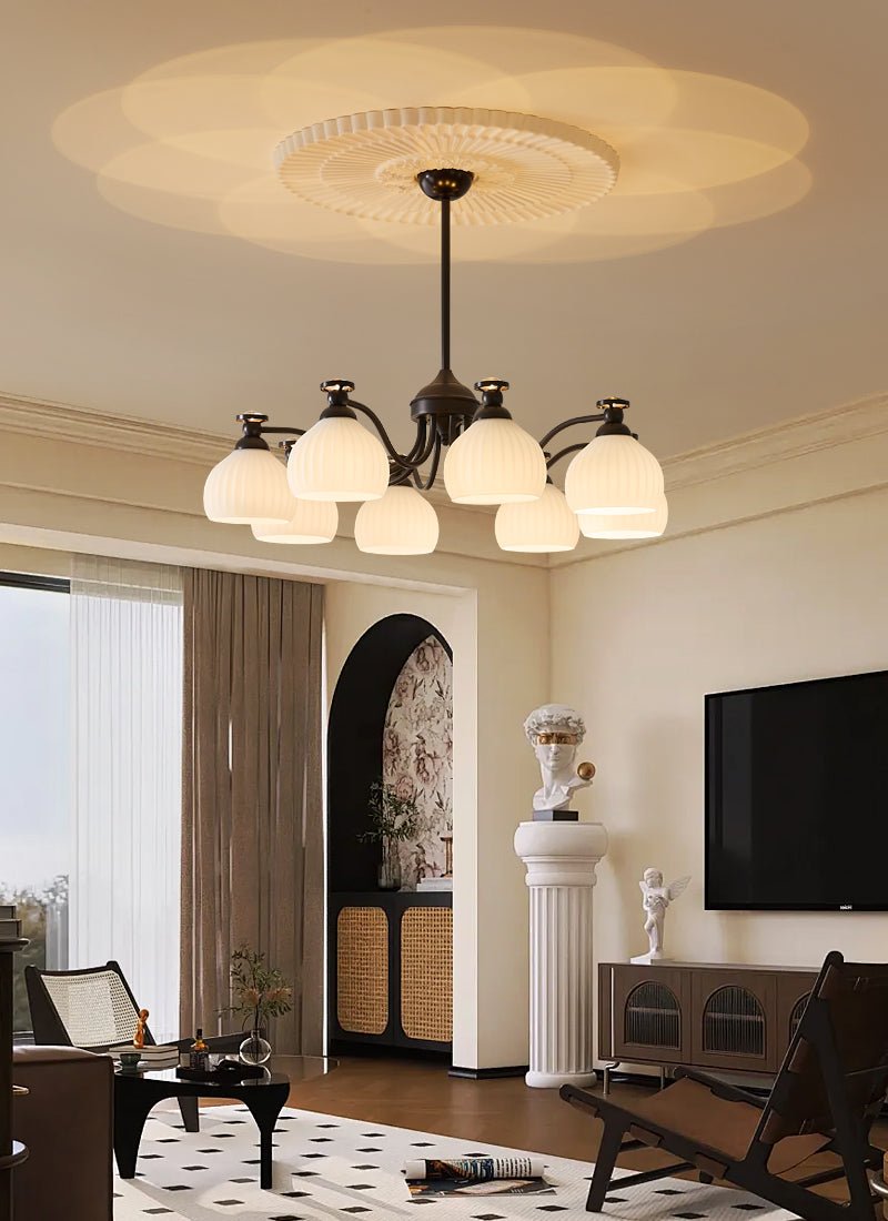 Calaeor Premium Elegance Kronleuchter aus Glas
