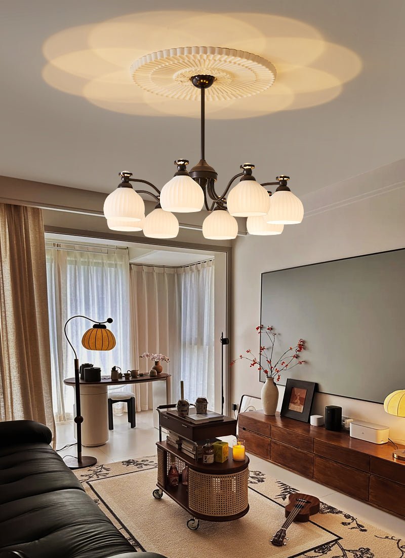 Calaeor Premium Elegance Kronleuchter aus Glas