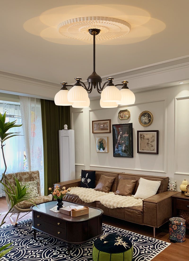 Calaeor Premium Elegance Kronleuchter aus Glas