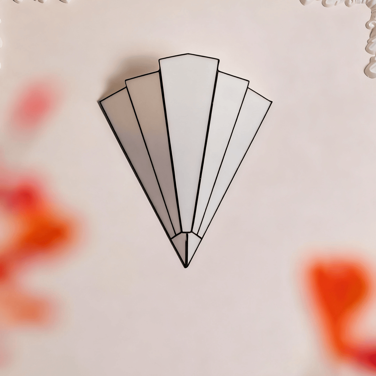 Lila Deco Wandleuchte