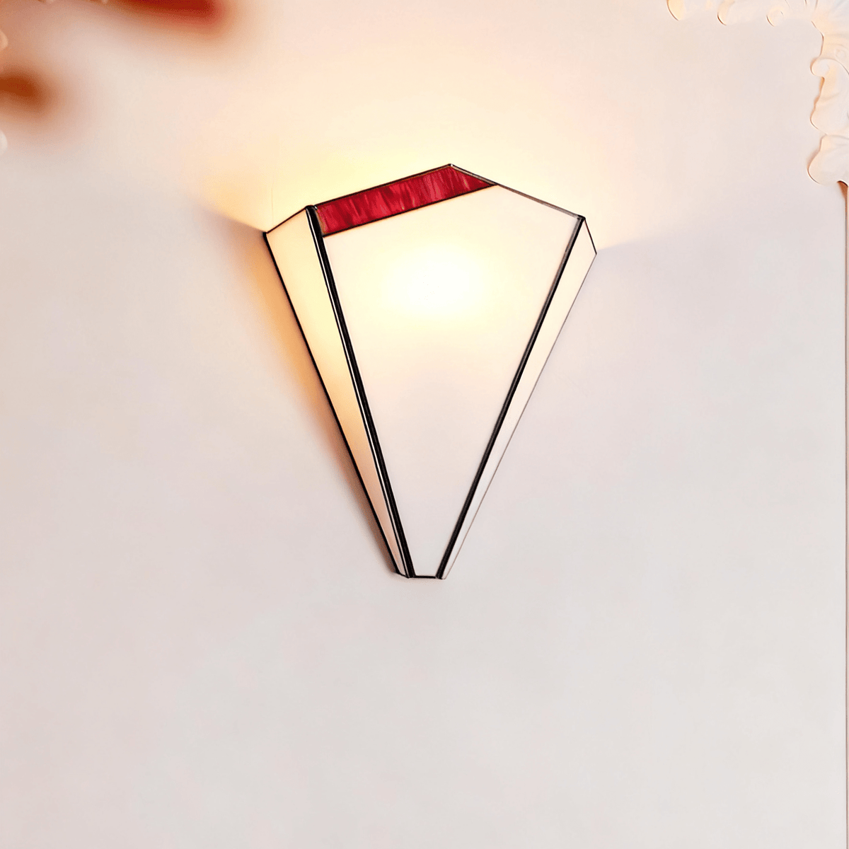 Lila Deco Wandleuchte