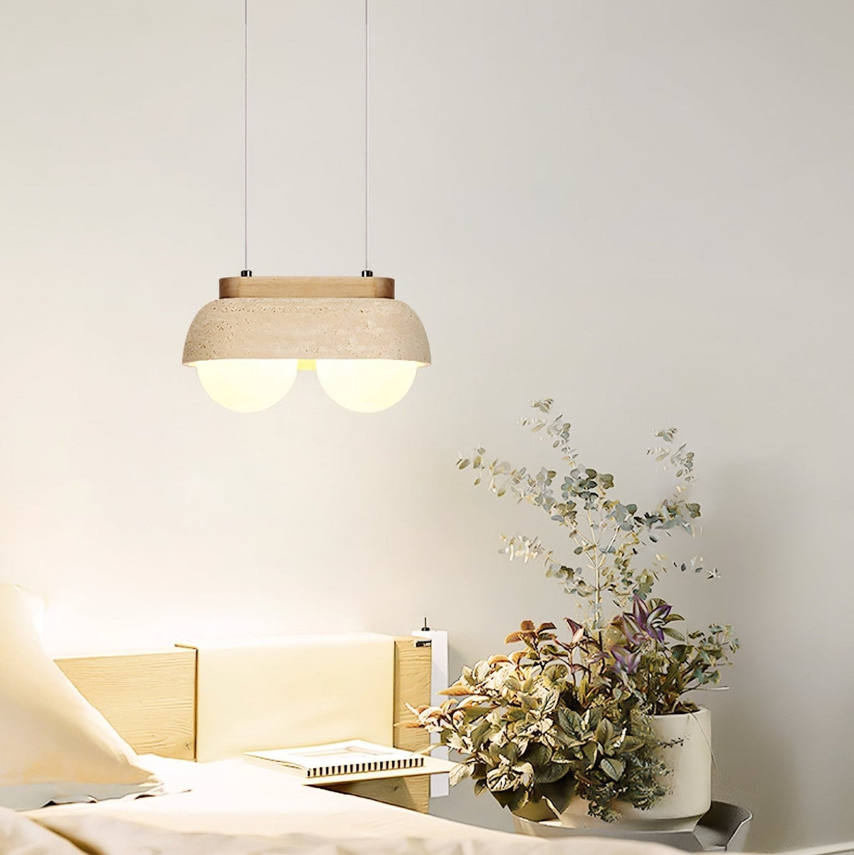 Yeln Travertine Pendelleuchte