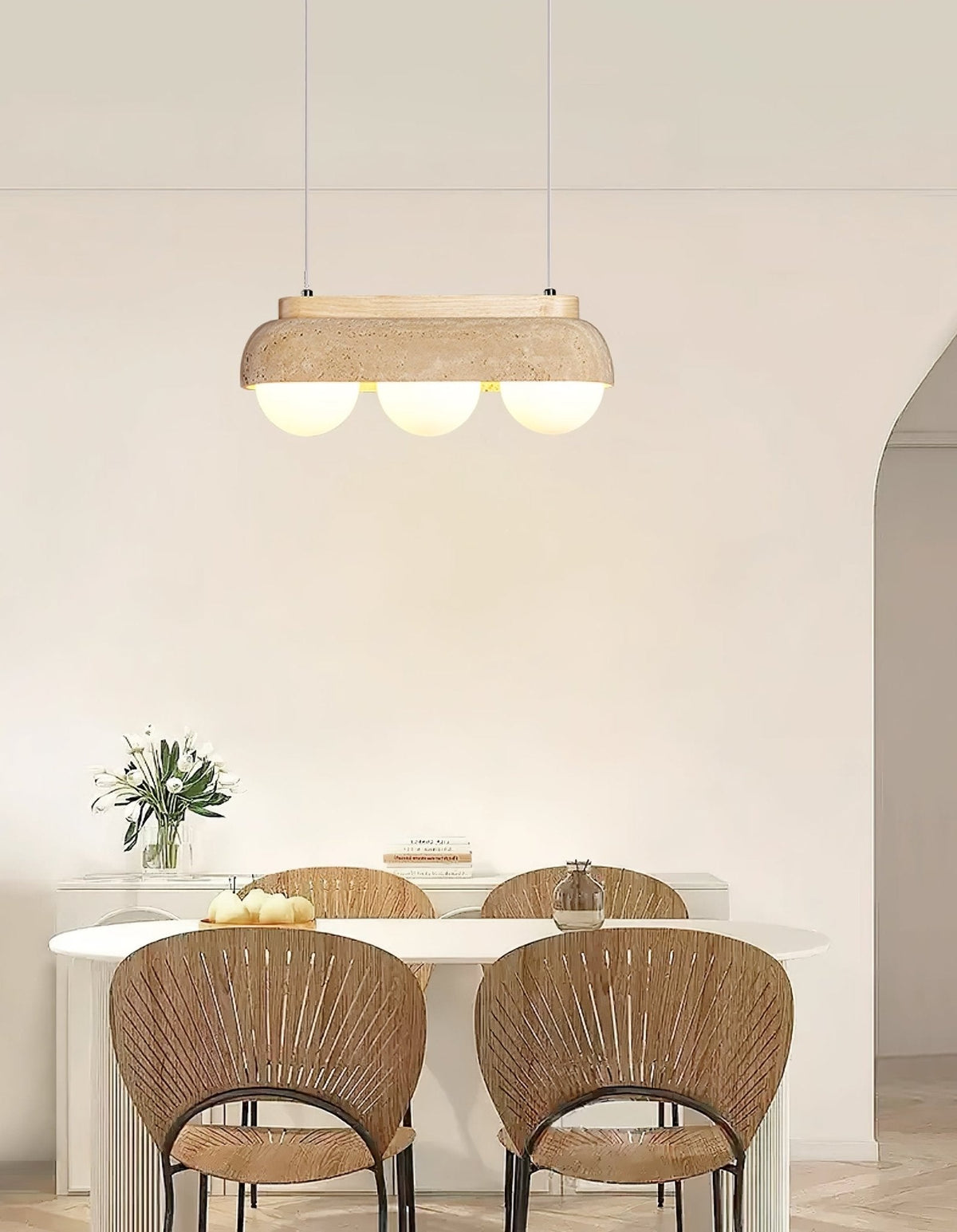 Yeln Travertine Pendelleuchte