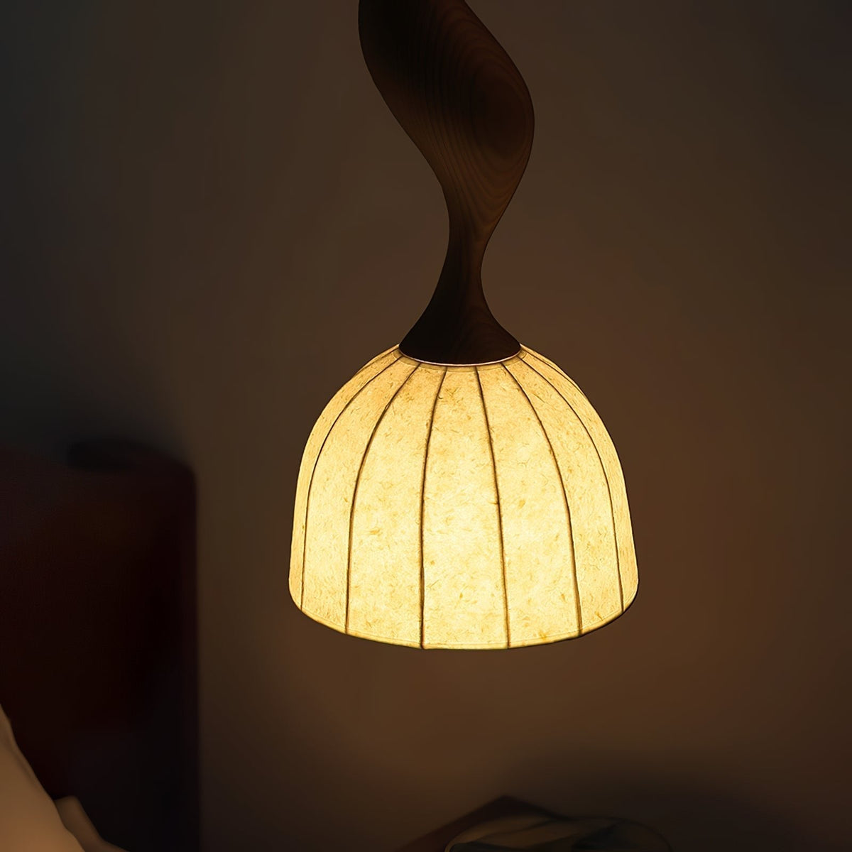Colire Kreativität verdrehtes Holz Pendelleuchte