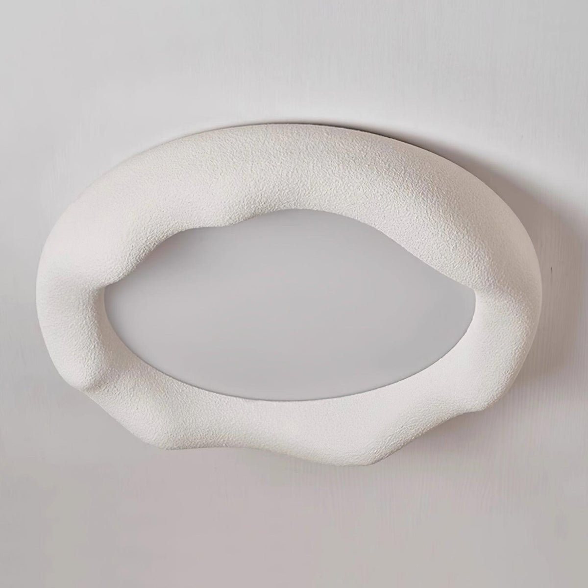 Deckenleuchte Organic Kunstharz und Fiberglas-Fixture in Beige