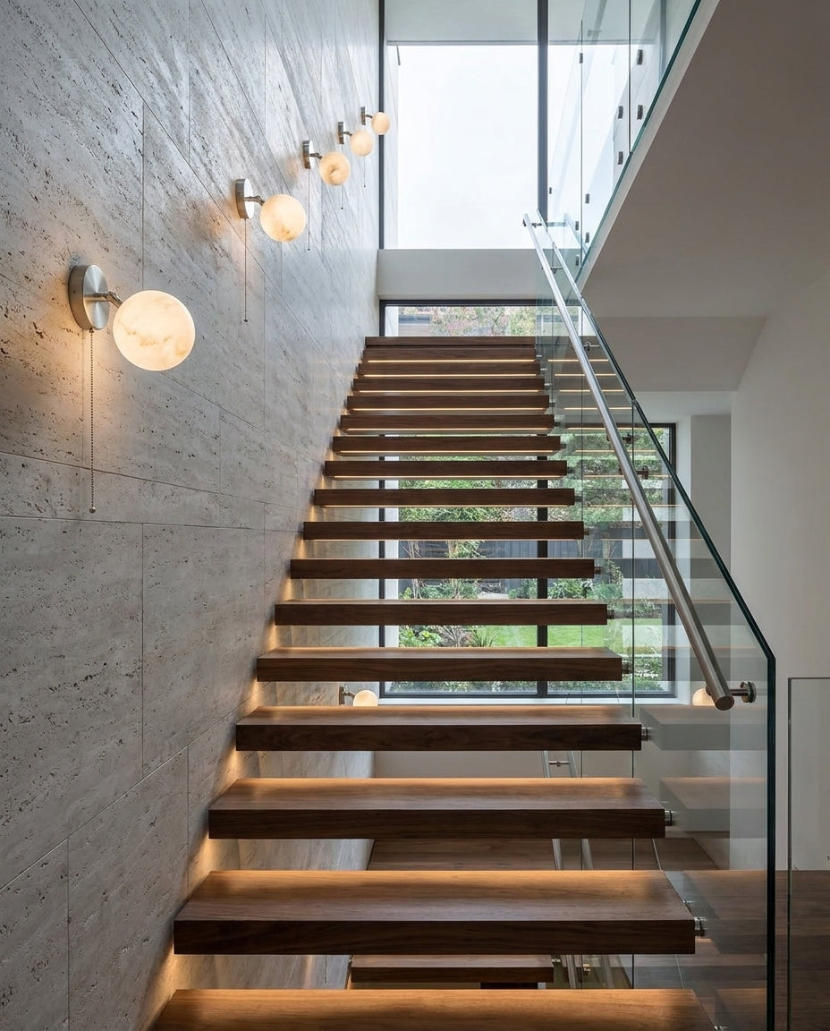 Grafthill Alabaster-Wandleuchte