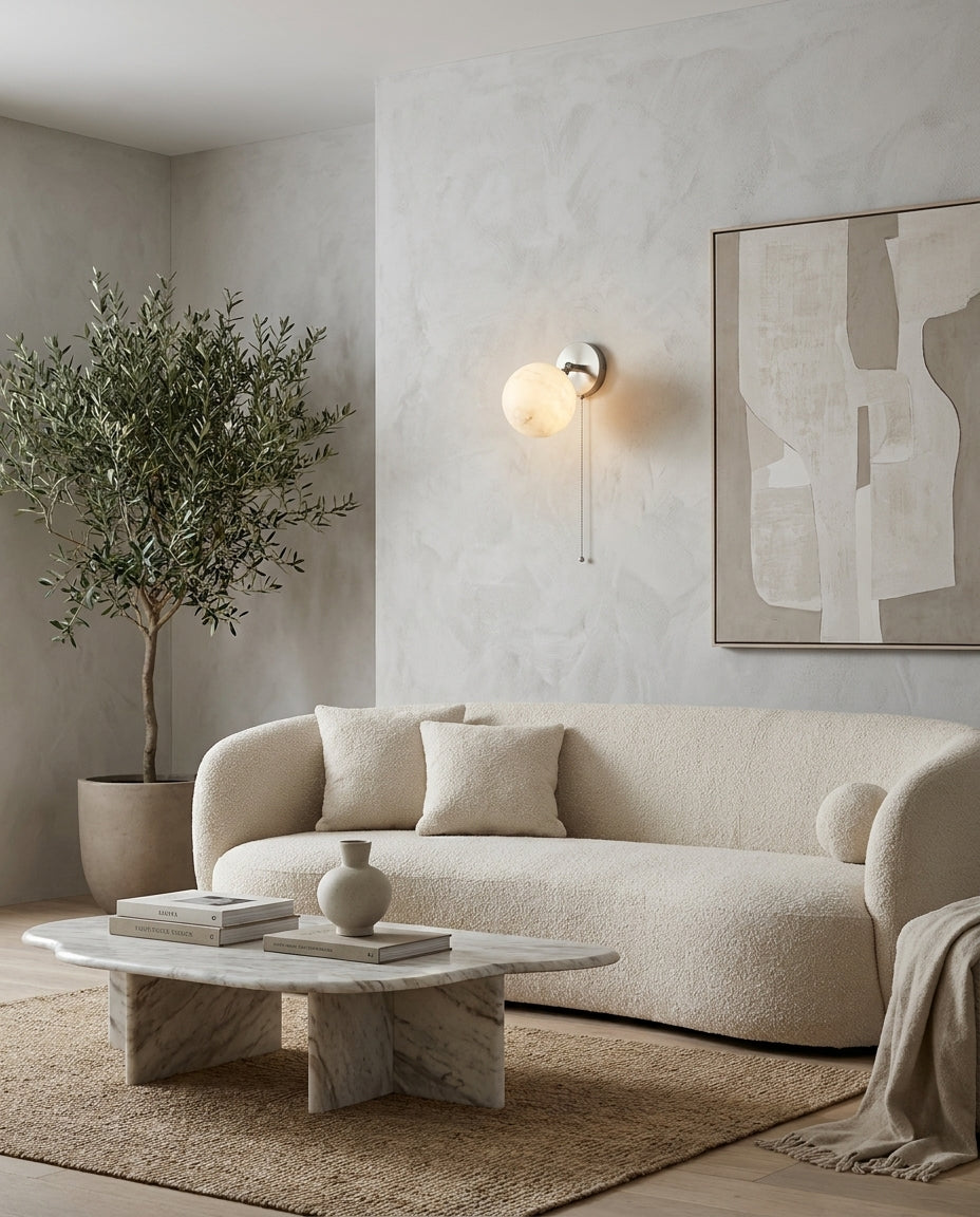 Grafthill Alabaster-Wandleuchte