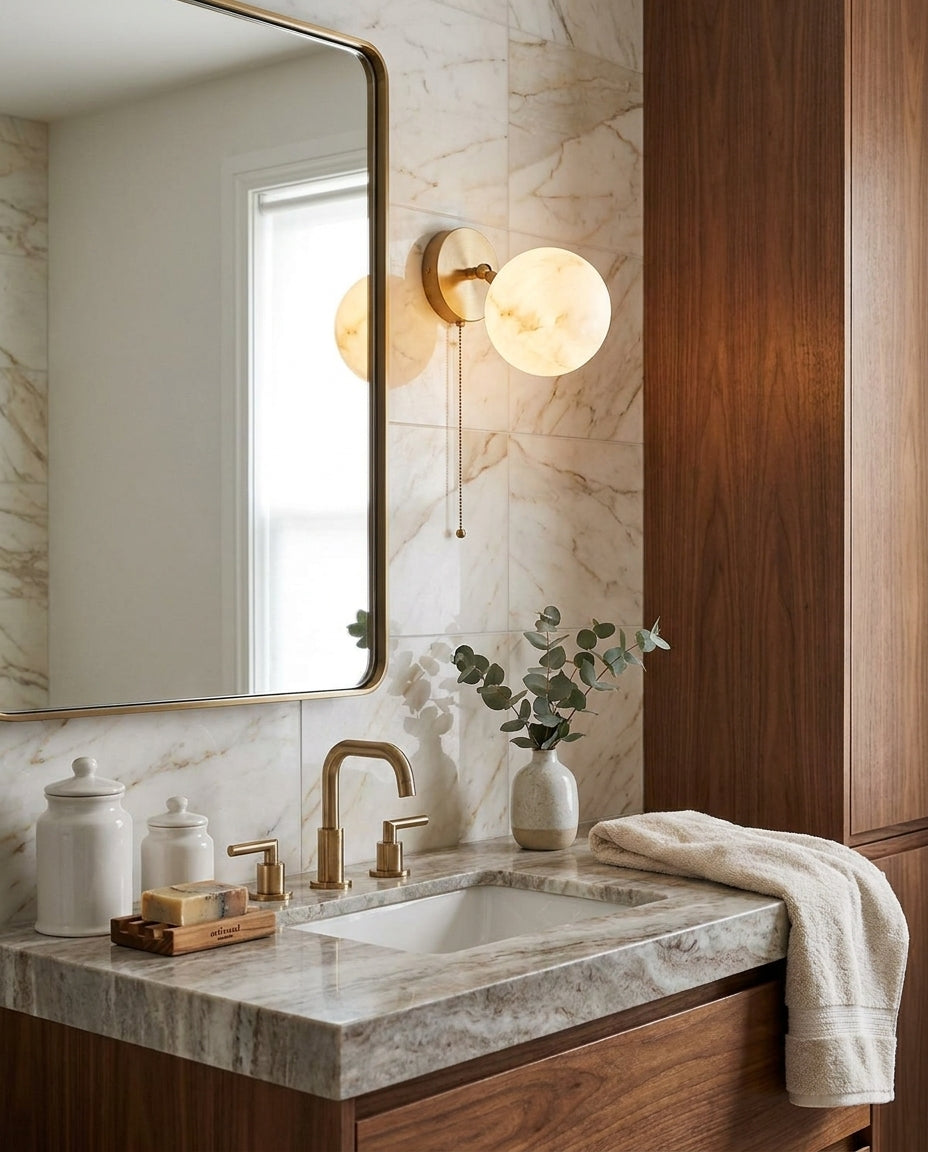 Grafthill Alabaster-Wandleuchte