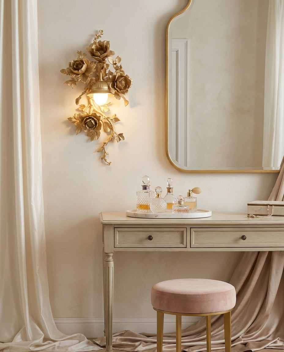 Gilded Wandleuchte