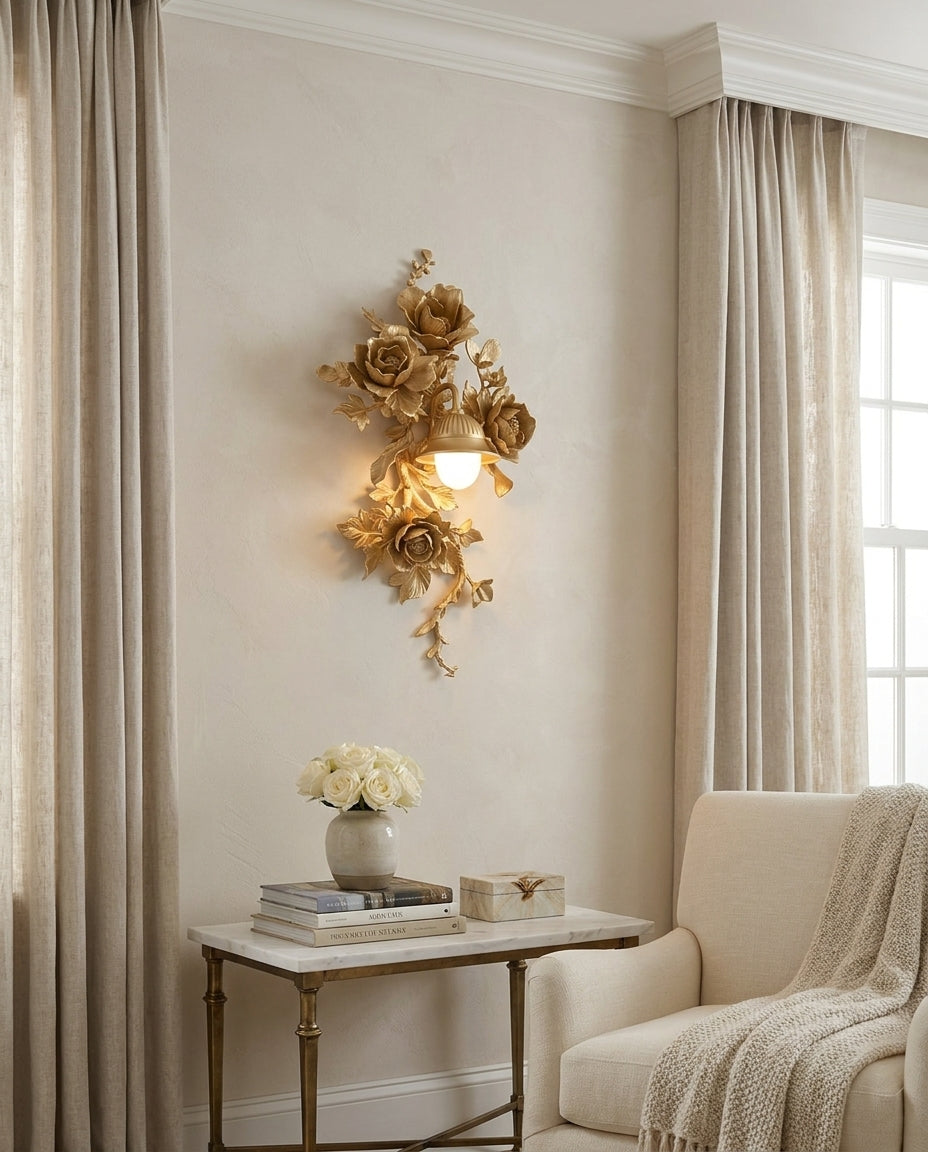 Gilded Wandleuchte
