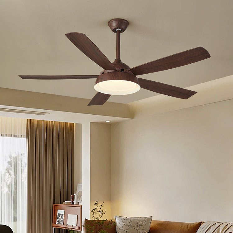 Orvino Deckenventilator mit Beleuchtung aus Holz
