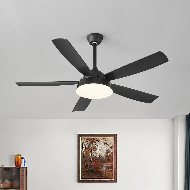 Orvino Deckenventilator mit Beleuchtung aus Holz
