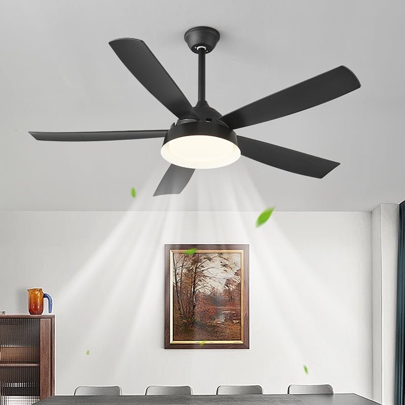Orvino Deckenventilator mit Beleuchtung aus Holz