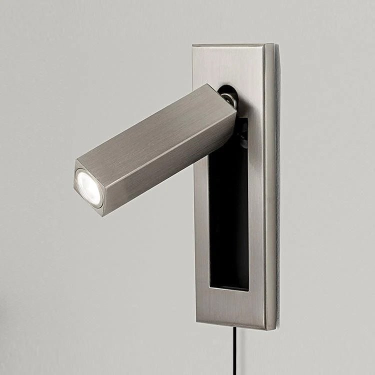 Velerelia Einbaubeleuchtung für Nachttisch Wandleuchte mit Stecker