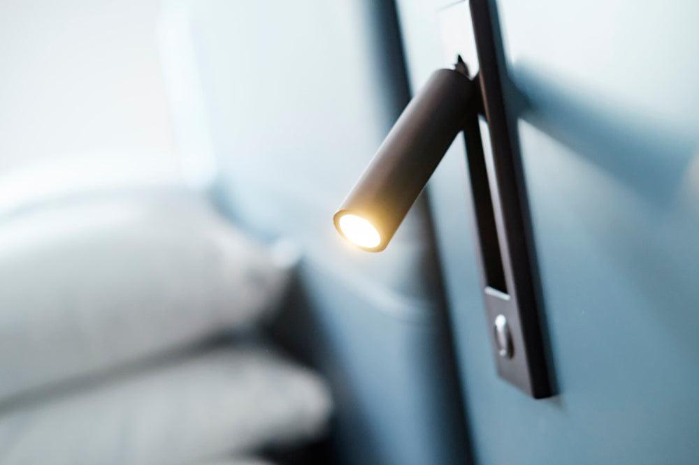 Velerelia Einbaubeleuchtung für Nachttisch Wandleuchte mit Stecker