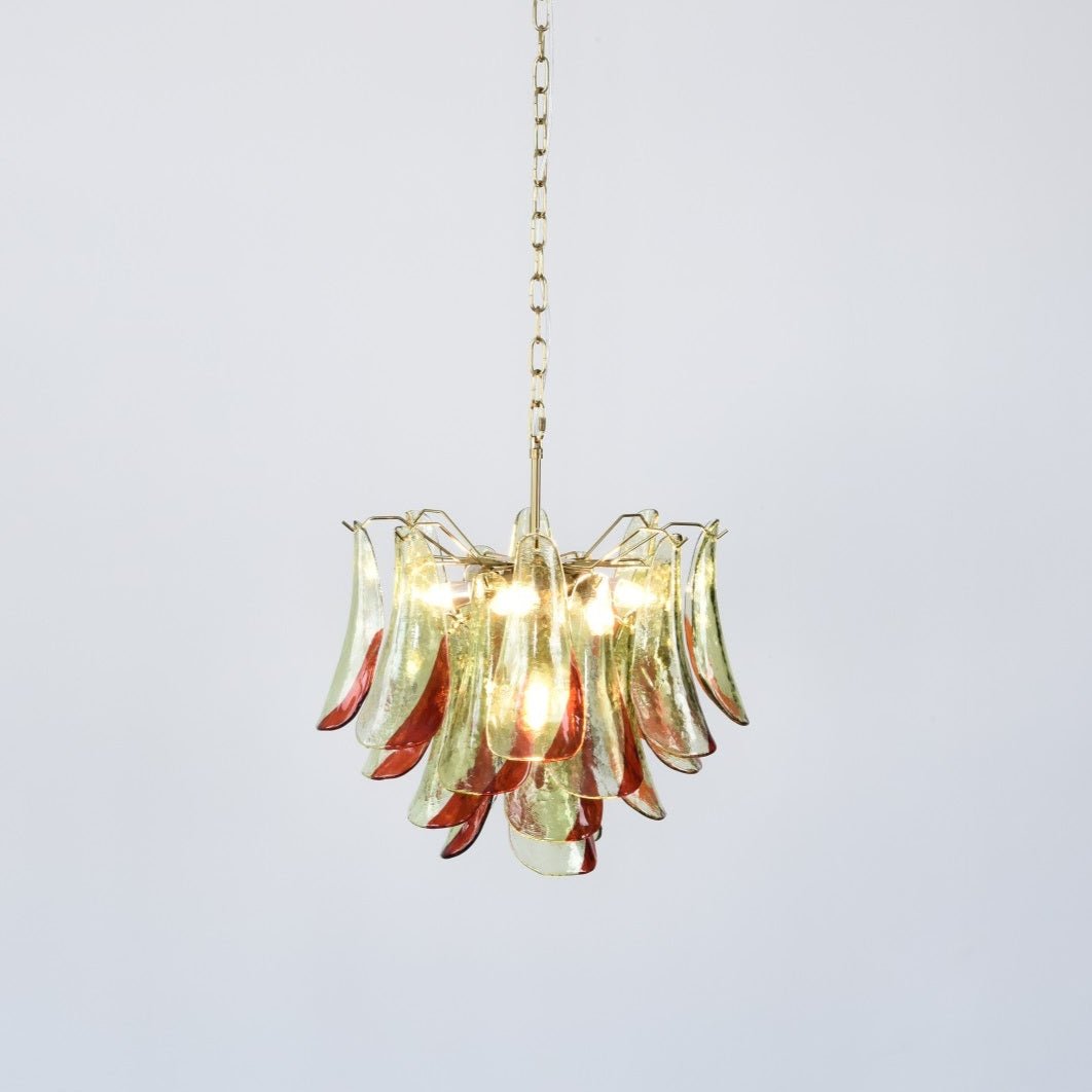 Celoraria Kronleuchter Murano-Glas-Blütenblätter Elegant