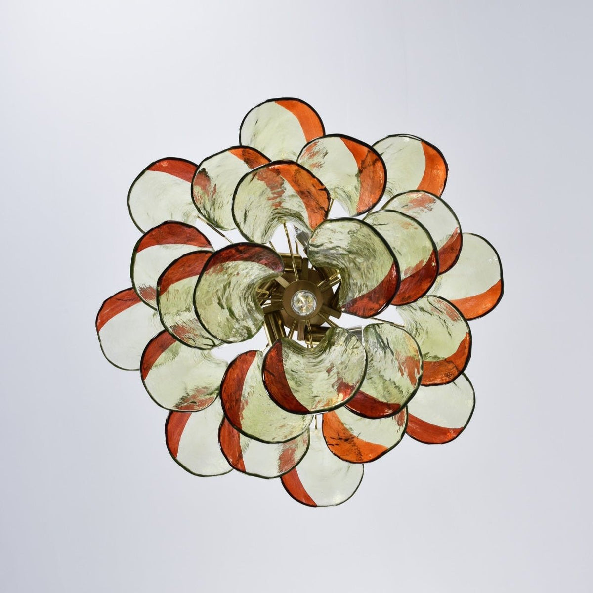 Celoraria Kronleuchter Murano-Glas-Blütenblätter Elegant