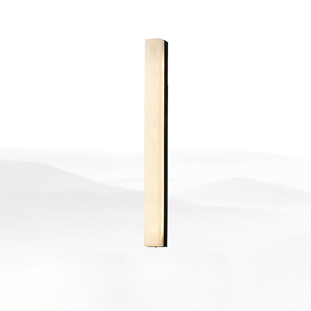 Isen Lineare Messing Alabaster Wandleuchte