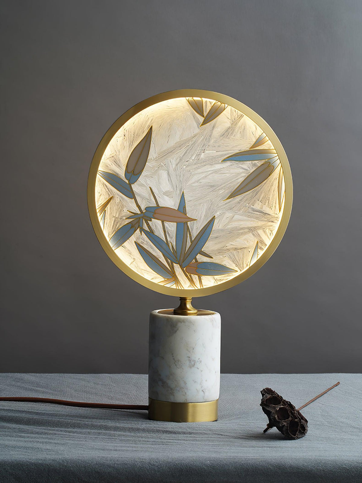 Bambino Tischleuchte Marmortischlampe