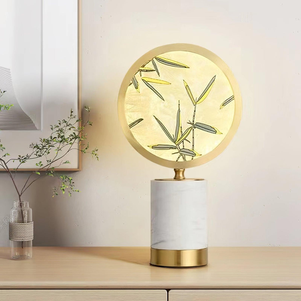 Bambino Tischleuchte Marmortischlampe